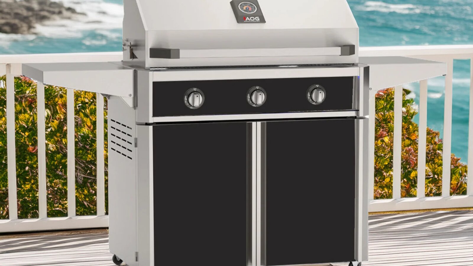 American Outdoor Grill AOG built-in stainless gas grill