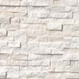 Arctic White stacked stone veneer