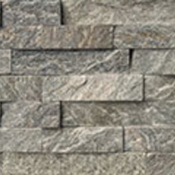 Sage Green stacked stone veneer